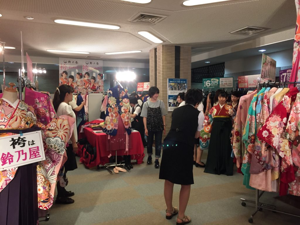 卒業準備応援イベントの様子